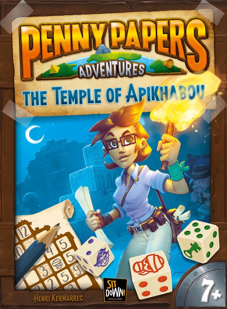 Couverture de Penny Papers Adventures: The Temple of Apikhabou