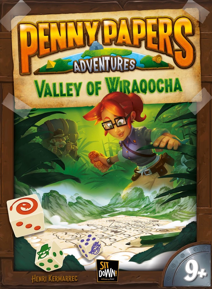 Couverture de Penny Papers Adventures: The Valley of Wiraqocha